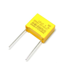 X2 Safety capacitor 15mm 275VAC 275V 0.022UF 0.047UF 0.1UF 0.15UF 0.22UF 0.33UF 0.47UF 0.68UF 1UF Polypropylene film 4.8